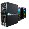 Left-hand canopy power system with Simarine monitor, rocker switches and dual battery chargers