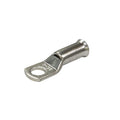 Tin-plated 25mm² copper lug with M8 hole and flared bellmouth entry