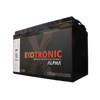 Exotronic Alpha 12V 180Ah lithium deep cycle battery angled view