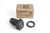 Product packaging and Scanstrut Flip Pro dual USB charger with locking nut