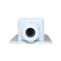 Front close-up of cable gland nut and internal seal