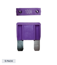 Exotronic 100A Maxi Blade Fuse - 5 pack