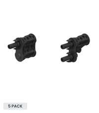 Stäubli MC4 Evo 2 Connector 'h' Branch Pair 2 to 1 - 5 Pack