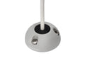 Grey Scanstrut vertical cable seal with a white cable passing through the centre