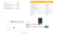 Genasun 4A MPPT 12V Lead-Acid Solar Charge Controller