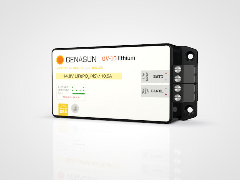 Genasun 16.7V 10.5A Lithium MPPT Solar Charge Controller