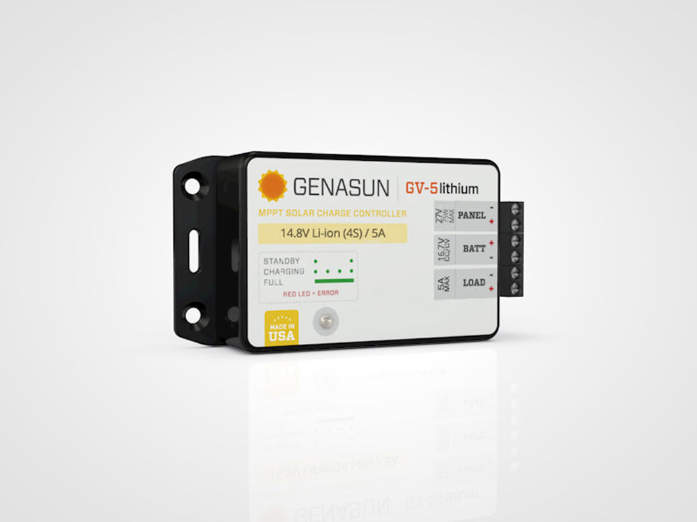 Genasun 16.7V 5A GV-5 Lithium MPPT Solar Charge Controller