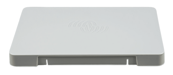 Edge view of GX Touch 50 screen cover showing installation cut-outs