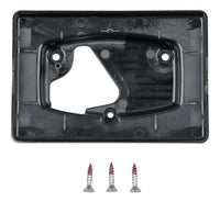 Rear view of GX Touch 70 wall mount bracket with three mounting points and cable entry
