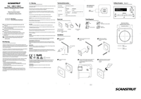 Technical specifications and installation instructions for the Scanstrut TILE socket