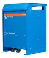 Side view of the Victron 8000W isolation transformer highlighting enclosure depth and assembly screws