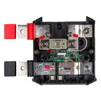 Internal view of Lynx Shunt with CNN325 fuse installed on the M10 busbar
