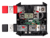 Internal view of Lynx Shunt with CNN325 fuse installed on the M10 busbar