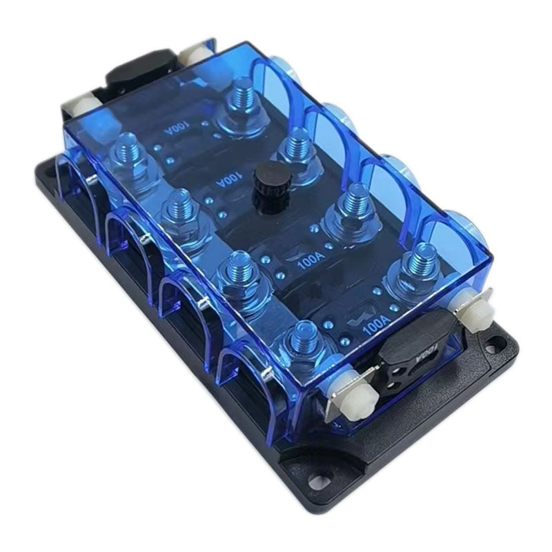 Exotronic 4 Way Mega Fuse Holder With Cover | Exo-FH-Meg-4
