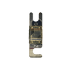 Top view of 175A Midi fuse featuring clear housing and tin-plated terminals