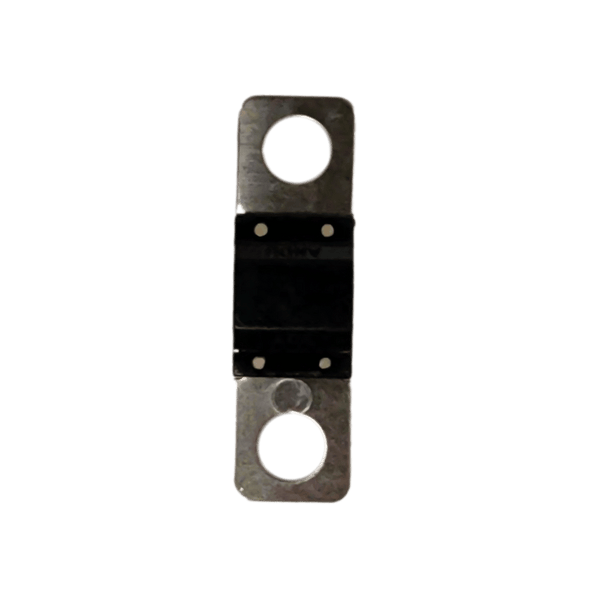 Rear view of 23A Midi fuse showing black nylon housing and metal terminals