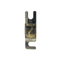 Top view of 50A Midi fuse featuring clear housing and tin-plated terminals