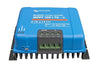 Angled view of BlueSolar MPPT 150/70-Tr showing bottom terminal block and large black heat sink fins