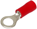 Hellermann Tyton Pre-Insulated Terminal Red Ring Lug M5 Hole