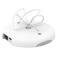 Angled rear view showing ventilation slots and connectivity ports