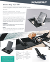 Feature and specification sheet for the Aura 10W magnetic wireless charger