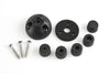 Exploded view of the Scanstrut cable seal kit showing all included components