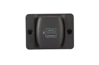 Closed Scanstrut Flip Pro Plus USB socket with front-mount bezel