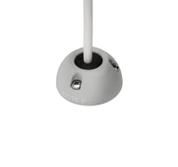 Scanstrut grey vertical cable seal with white cable passing through black rubber bung