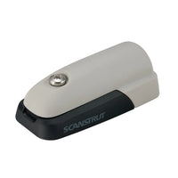Side view of horizontal cable seal showing the low-profile design and branding