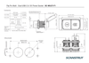 Technical dimensional drawing and drilling template for SC-MULTI-F1