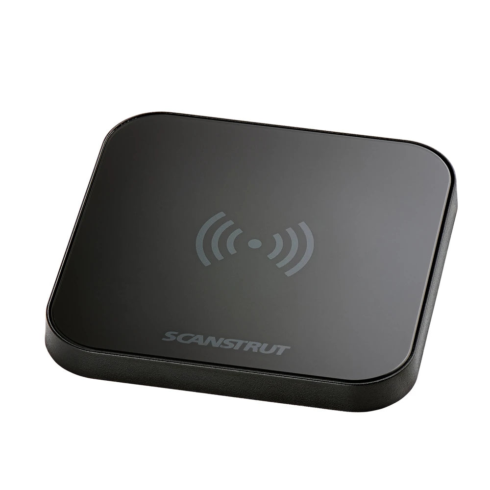 Scanstrut 15W magnetic Ultra Qi2 waterproof wireless charger in black