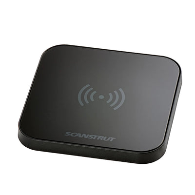 Scanstrut 15W magnetic Ultra Qi2 waterproof wireless charger in black