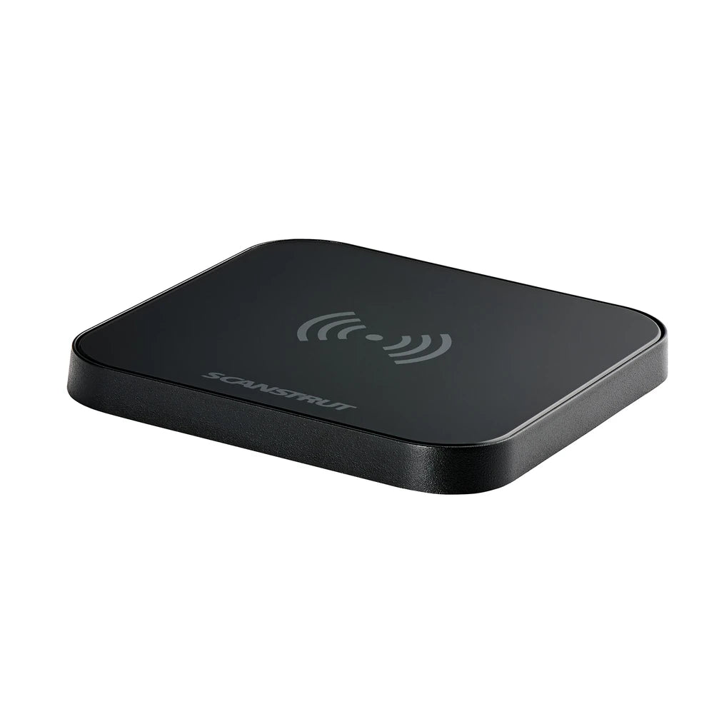 Low profile view of the Scanstrut Ultra Qi2 waterproof wireless charger