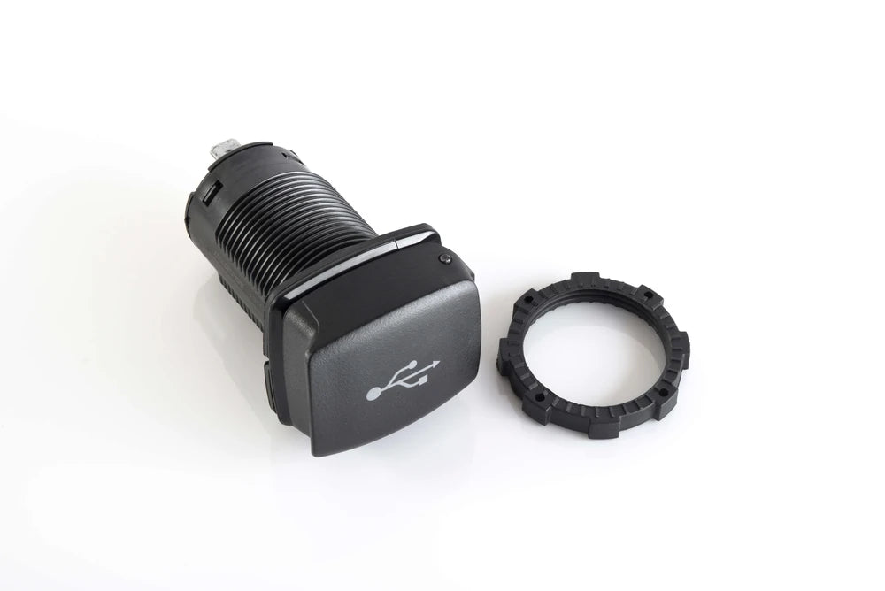 Scanstrut Flip Pro USB socket component and black plastic locking ring