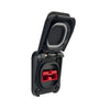Scanstrut Ventura solar input socket with open flip lid and red 50A Anderson connector