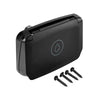 Scanstrut Ventura water outlet with closed lid and mounting screws