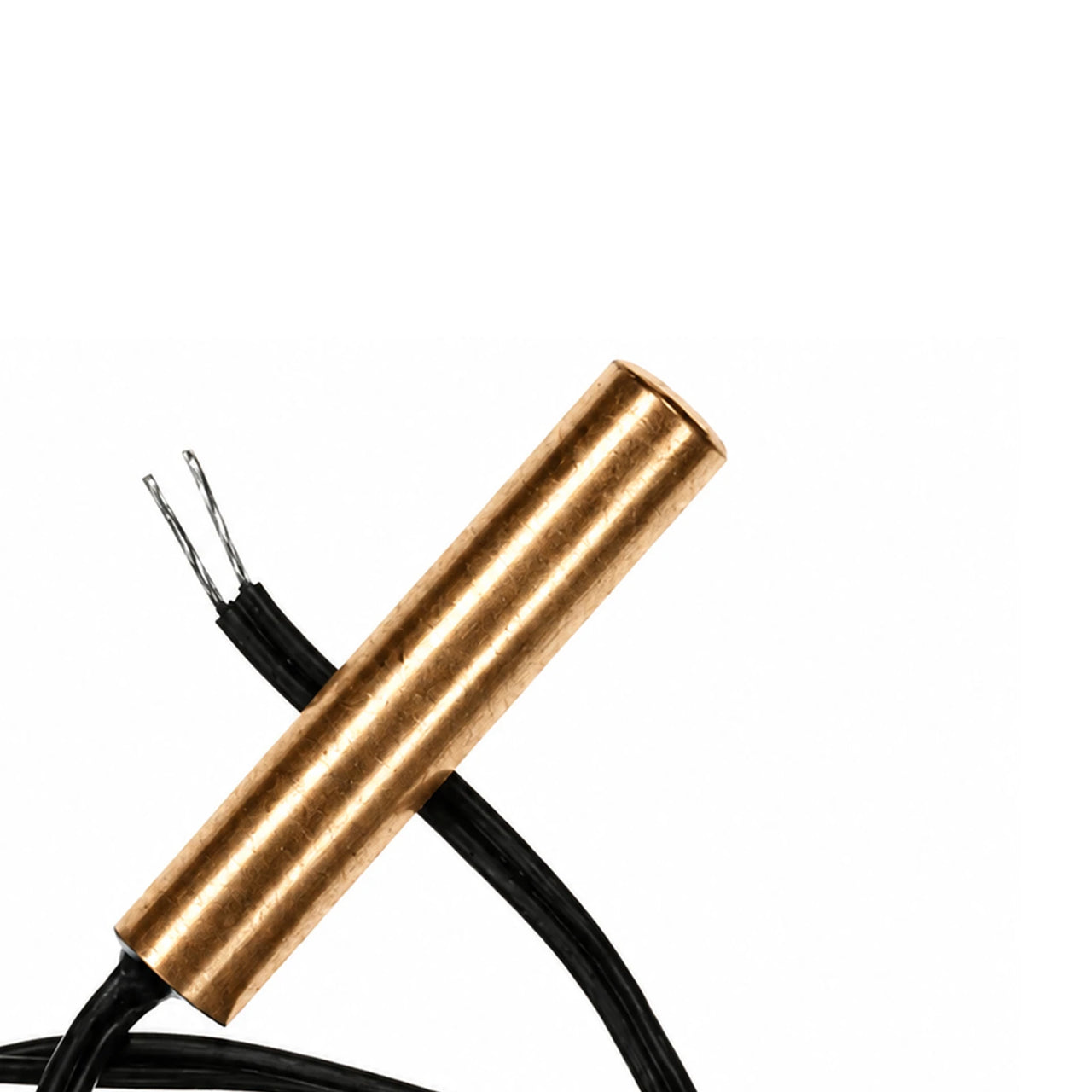Simarine waterproof temperature sensor with a metallic probe and a 1m two-wire cable