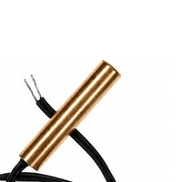 Simarine waterproof temperature sensor with a metallic probe and a 1m two-wire cable