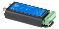 Perspective view of the compact Victron smallBMS NG lithium battery management unit