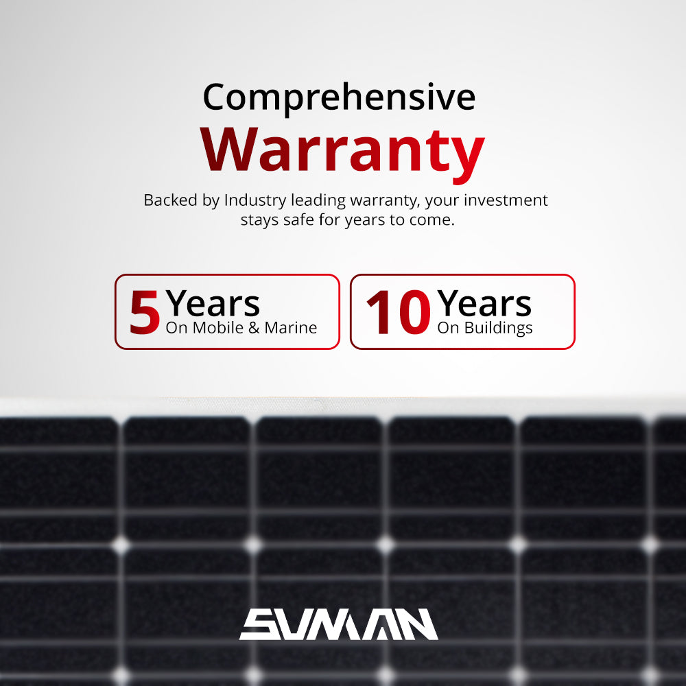 Sunman eArc 100W Narrow Flexible Solar Panel