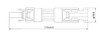Technical drawing showing 110mm length and 18.8mm diameter dimensions