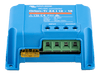 Detail view of the green terminal block and yellow blade fuse for circuit protection