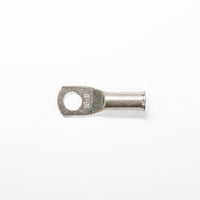 Top-down view of 16mm² M8 copper lug with size identification markings