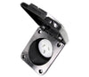 Transco 15A Black Caravan Power Outlet