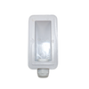 Underside view of hollow cable cover showing wide mounting surface