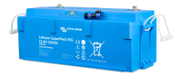 Right-side angled view of the Victron 12V 200Ah lithium battery