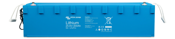 Victron 24V 300Ah Smart NG LiFePO4 battery with rope handles and M8 terminals