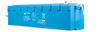 Side perspective of Victron 300Ah lithium battery showing M8 terminal and handle