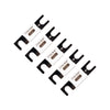 Pack of five 300A 80V DC ANL fuses with white bodies and metal terminals