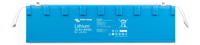 Front view of the blue Victron Smart NG 25.6V 300Ah lithium battery